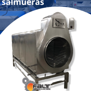 Túnel de escurrido de salmueras