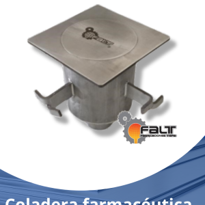 Coladera farmacéutica con salida inferior