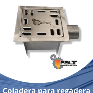 Coladera para regadera con salida lateral