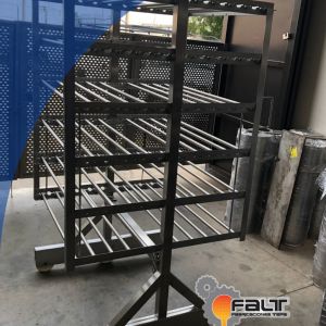 Carro para cocimiento de salchicha y/o chorizo