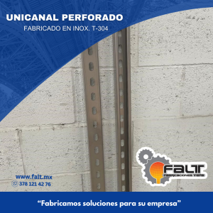 Unicanal perforado