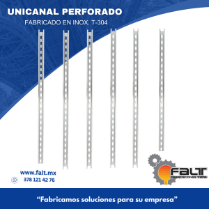 Unicanal perforado