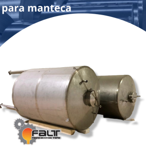 Tanque de Almacenamiento para Manteca