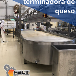Tina terminadora de queso