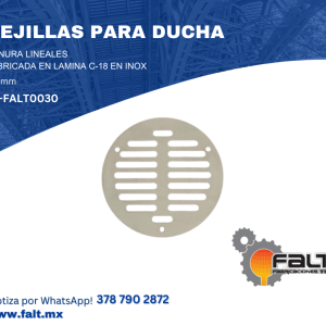 REJILLA PARA DUCHA RANURAS LINEALES