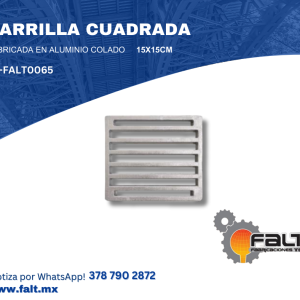 PARRILLA CUADRADA PARA CESPOL